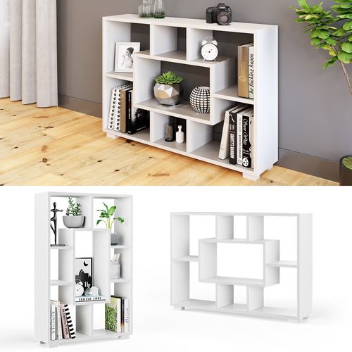 Meuble De Rangement Cube Domus 33281 Blanc 60.2x90cm 7 Compartiments