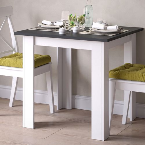 Table De Salle à Manger Karlos 32866 Anthracite 80x80cm