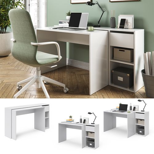 Bureau Ben 33557 Blanc 145x46.4cm