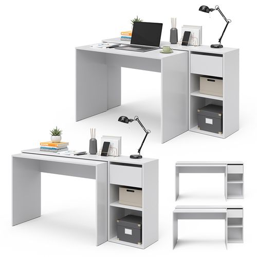 Bureau Ben 33557 Blanc 145x46.4cm