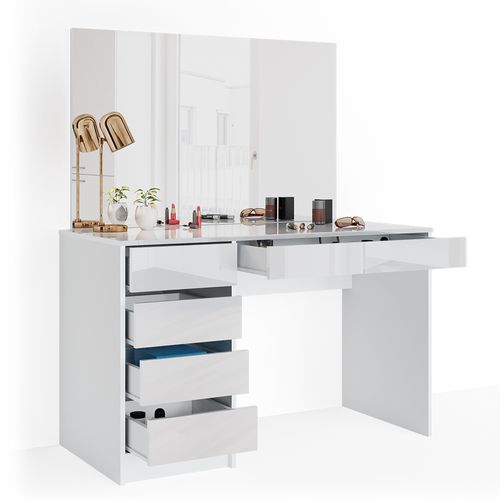 Coiffeuse Sherry 33950 Blanc 120cm