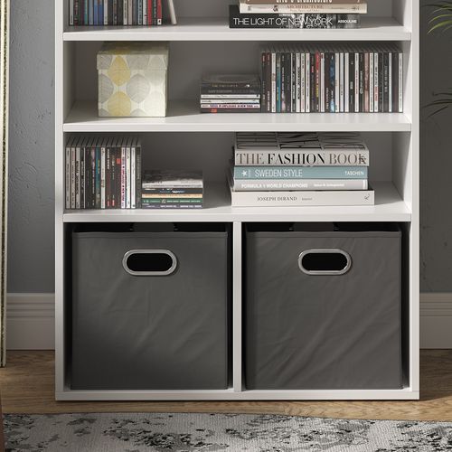 Bibliothèque Enfant Luigi 34209 Blanc 72x90.2cm 2 Compartiments