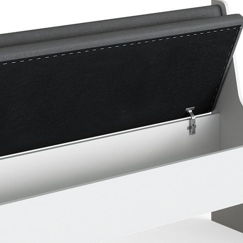 Banquette De Salle à Manger Roman 34179 Blanc 41.5x136.6cm