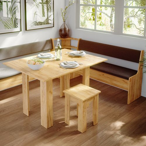 Banc Dangle Roman 34180 Sable Chêne 41.5x136.6cm