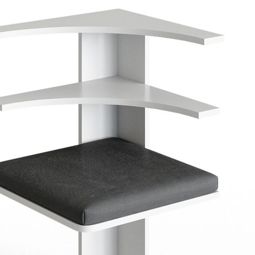 Coin Pour Banquette Roman 34183 Blanc 43.5x43.5cm