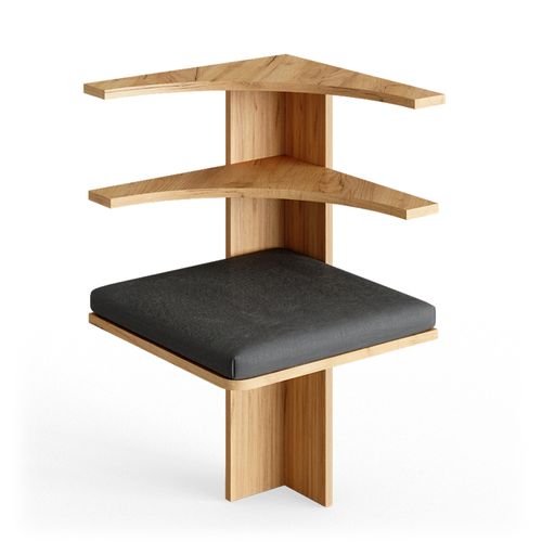 Banc Dangle Roman 34184 Sable Chêne 43.5x43.5cm