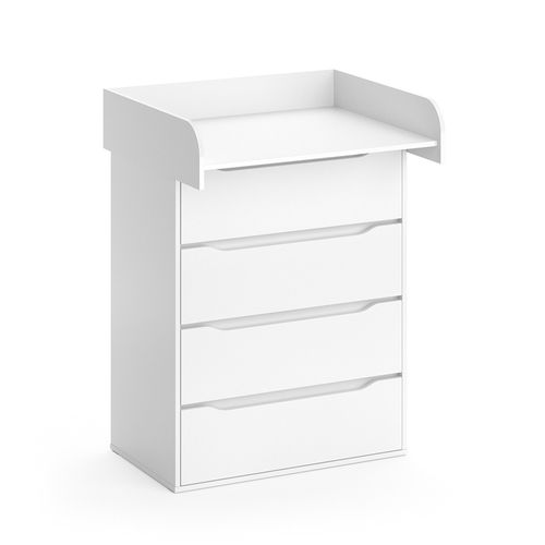 Commode à Langer Ruben 34274 Blanc 83.6x117cm