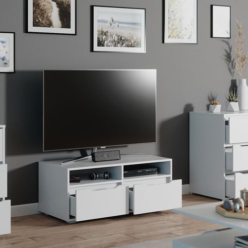 Meuble TV Ruben 34277 Blanc 100.2x42.5cm