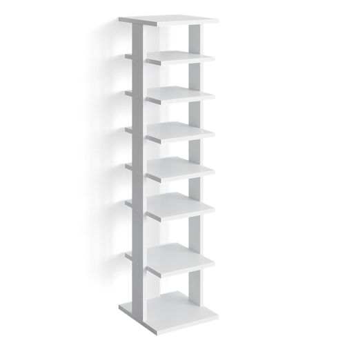 Armoire à Chaussures Sara 34358 Blanc 26.7x110cm