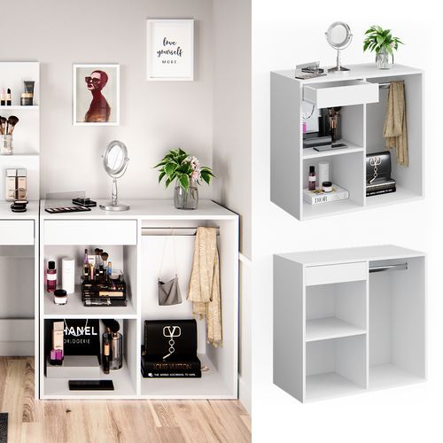 Armoire Dappoint Isabelle 34430 Blanc 80.1x75cm