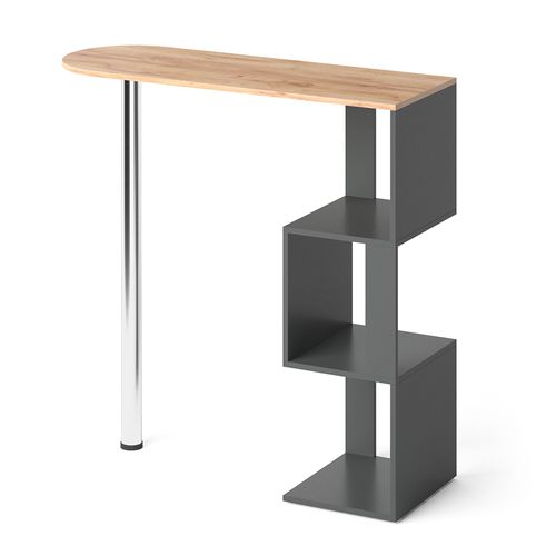 Table De Bar Vincent 34474 Chêne De Force Doré 113x39.8cm