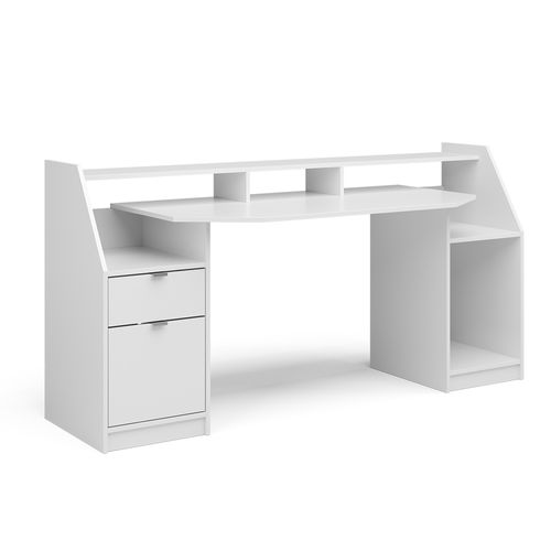 Bureau Joel, Blanc, 179.8x65.5cm