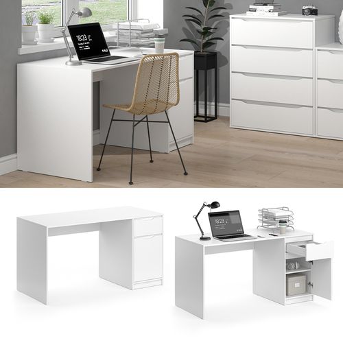 Bureau Ruben 34588 Blanc 140x65cm