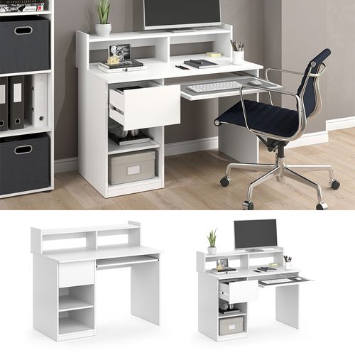 Bureau Keno 34605 Blanc 106x60cm