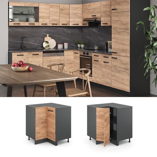 Meuble Dangle R-line, Chêne De Force Doré, 75.6cm