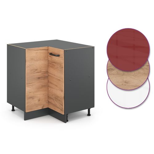 Meuble Dangle R-line, Chêne De Force Doré, 75.6cm