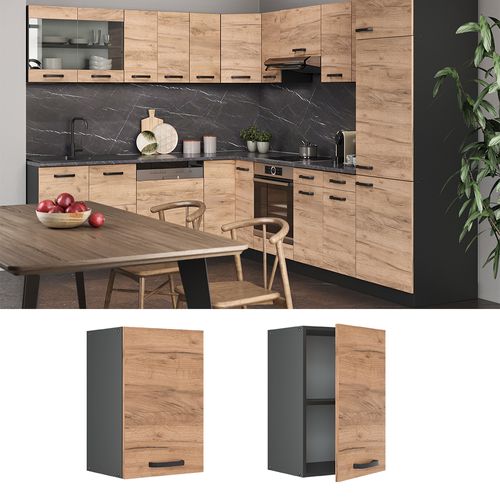 Elément Haut De Cuisine R-line 34895 Chêne De Force Doré 40cm