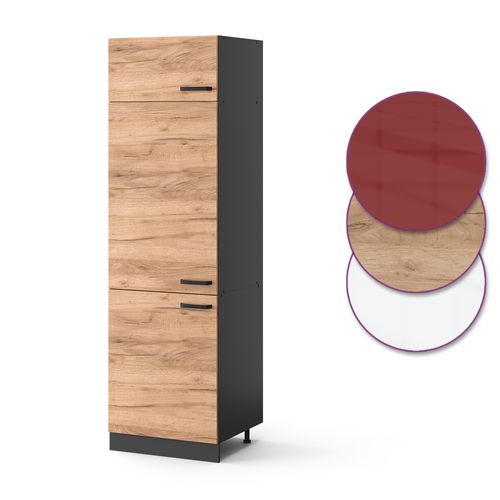 Armoire Pour Frigo R-line 34901 Chêne De Force Doré 60cm