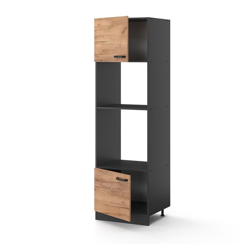 Armoire Micro-ondes R-line 34902 Chêne De Force Doré 60cm