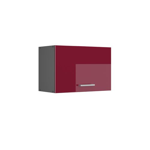 Elément Haut De Cuisine R-line 34928 Rouge Brillant 60cm Plat