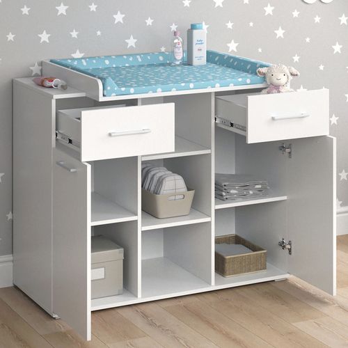 Commode à Langer Leonie 35031 Blanc 113x109cm