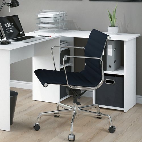 Bureau Dangle Carlo 34832 Blanc 136x112cm