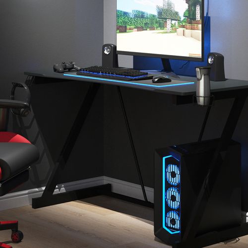 Table De Jeu Hudson 34672 Anthracite 120x60cm