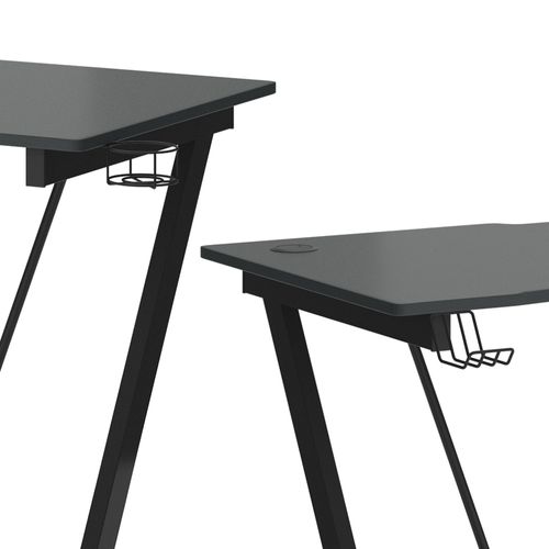 Table De Jeu Hudson 34672 Anthracite 120x60cm