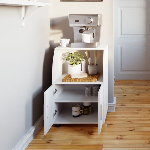 Caisson à Roulettes Elio 35078 Blanc 55x83.8cm