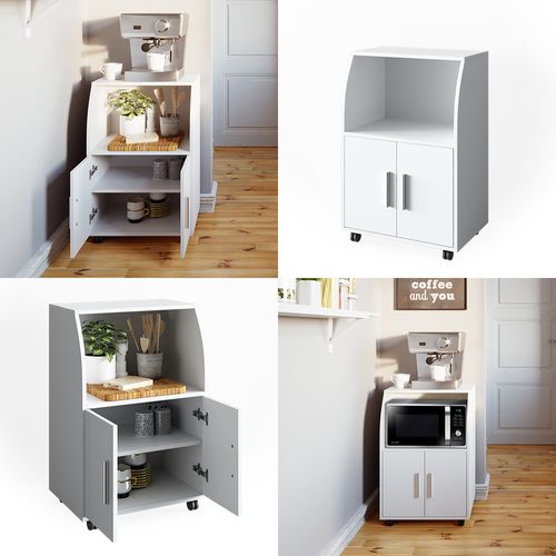 Caisson à Roulettes Elio 35078 Blanc 55x83.8cm