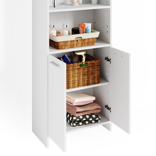 Colonne De Salle De Bain Maris, Blanc, 56.1x190cm