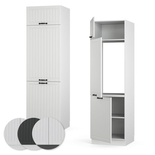 Armoire Pour Frigo Fame-line 36043 Blanc Campagne 60cm