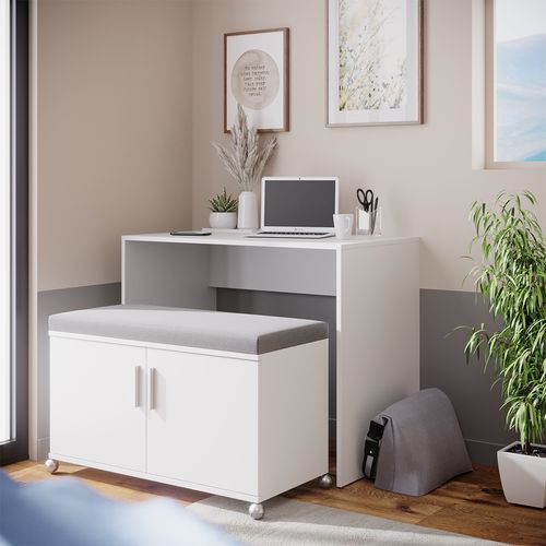 Bureau Flona 35923 Blanc 93.2 Cm