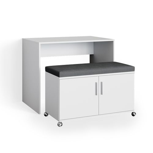 Bureau Flona 35923 Blanc 93.2 Cm
