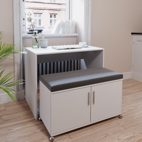 Bureau Flona 35923 Blanc 93.2 Cm