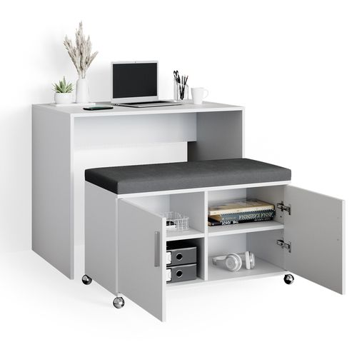 Bureau Flona 35923 Blanc 93.2 Cm
