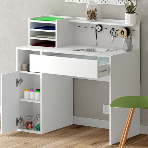 Bureau 36079 Blanc 100x50cm