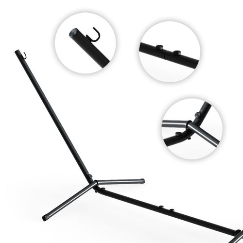 Support Hamac  34618 Noir 362cm