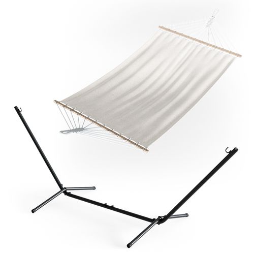 Hamac  34619 Blanc 190x120cm Châssis Métallique