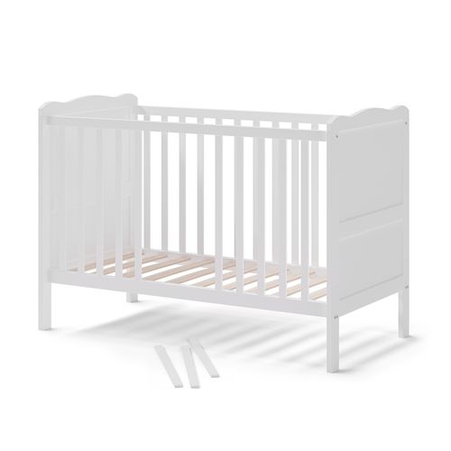 Lit Bébé Tobi 36197 Blanc 60x120 Cm