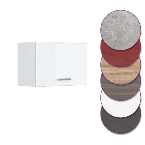 Elément Haut De Cuisine R-line 36568 Blanc Campagne 60cm Plat