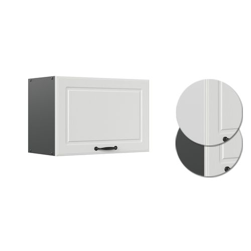 Elément Haut De Cuisine R-line 36584 Blanc Campagne 60cm Plat