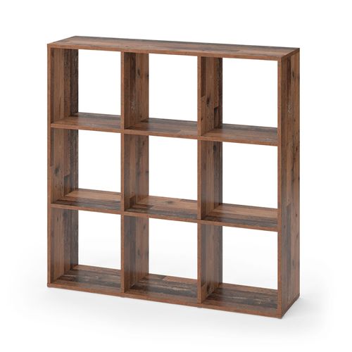 Meuble De Rangement Cube Nove 36557 Bois Antique 104x108cm