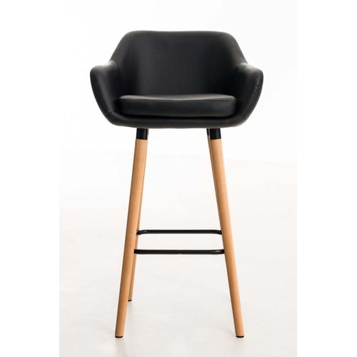 Lot De 2 Tabourets De Bar Grant En Similicuir Noir