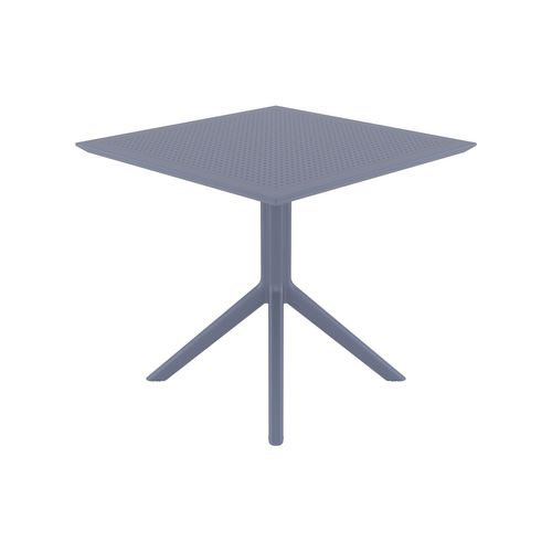 Table Sky 80 Cm Gris Foncé