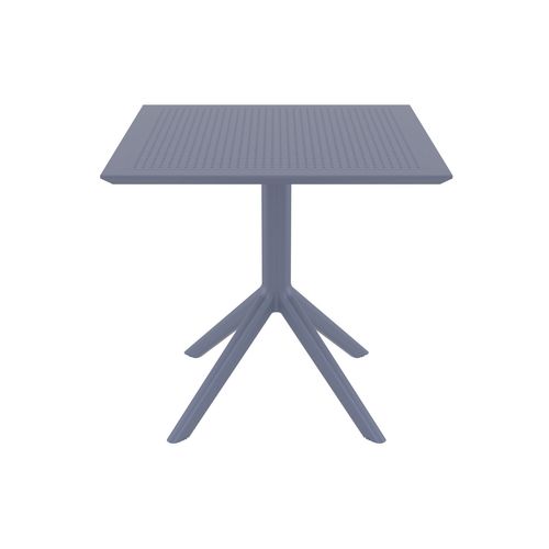 Table Sky 80 Cm Gris Foncé