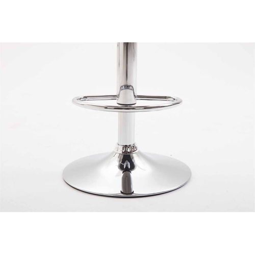 Lot De 2 Tabourets De Bar Kiel En Similicuir Rouge/chrome