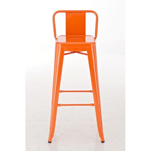 Lot De 2 Tabourets De Bar Mason Orange