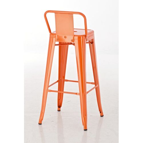 Lot De 2 Tabourets De Bar Mason Orange