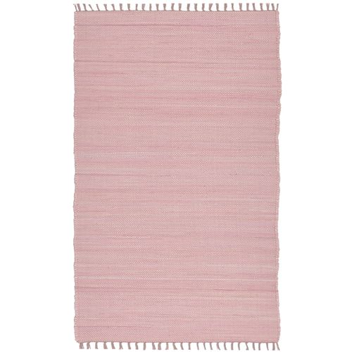 Tapis Réversible En Coton Happy Cotton 70x140 Cm - Rose